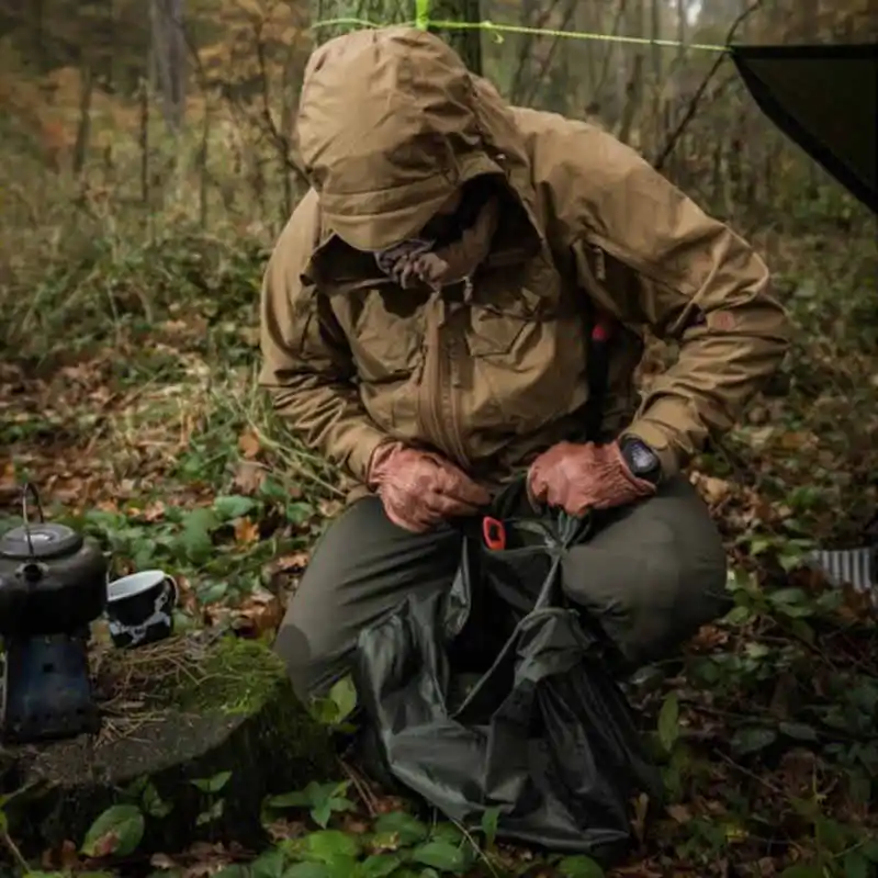 Bolsa de respaldo táctica cruzada portátil de poliéster - Organizador impermeable para viajes diarios y compras al aire libre - imagen 2