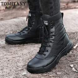Botas tácticas de montaña resistentes para senderismo hombre