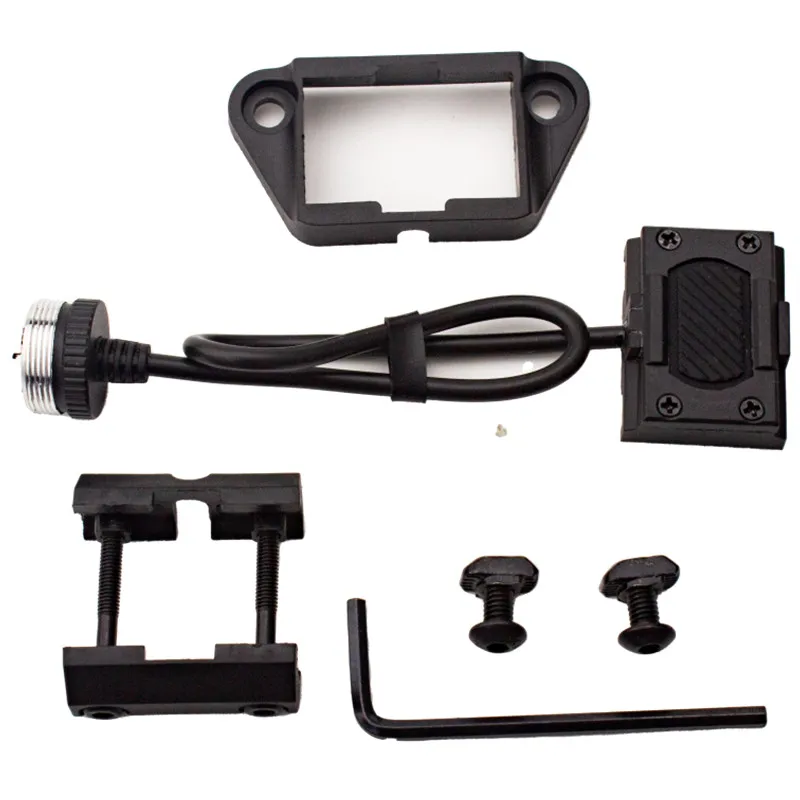 Interruptor trasero láser Interruptor de control externo Interruptor trasero extendido Interruptor de presión remota Luz láser - imagen 2