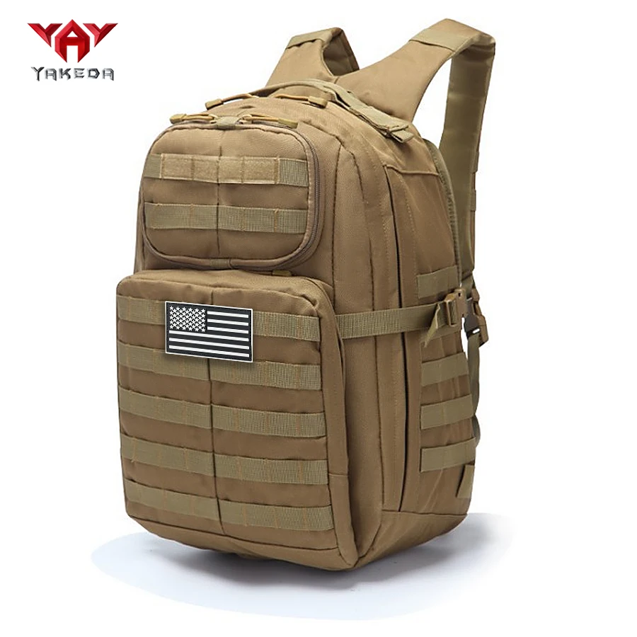 YAKEDA Mochila para deportes al aire libre, bolsa de senderismo para hombres y mujeres, multifuncional, resistente al desgaste, transpirable, gran capacidad - imagen 3