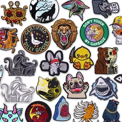 Parche bordado termoadhesivo animales de dibujos – coser o planchar