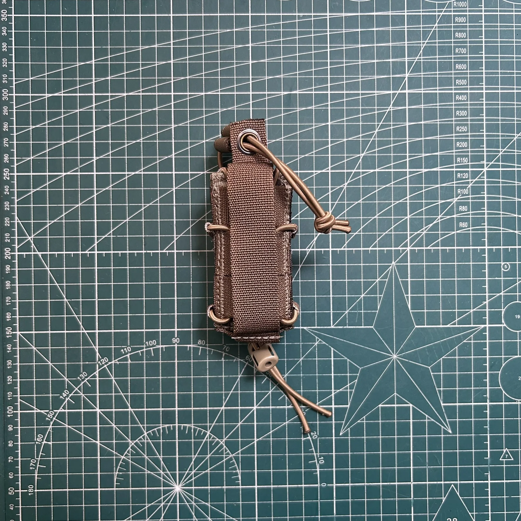 Bolsa para revistas expandible elástica individual de 9 mm - Funda táctica ajustable para pistola - imagen 5