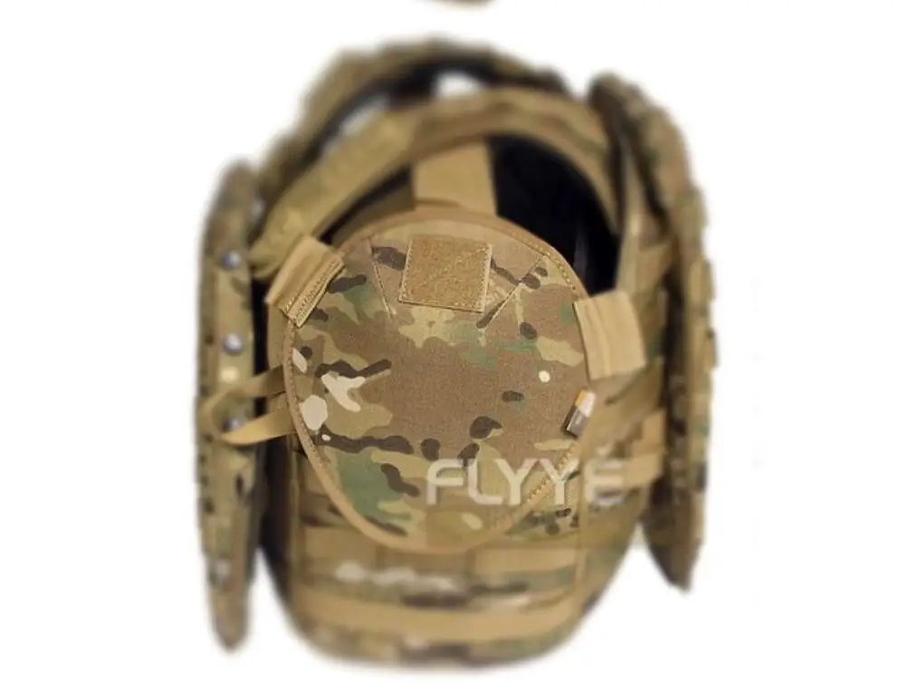 Chaleco de armadura táctica, almohadilla de hombro, FY-VT-A001-Bk - imagen 2