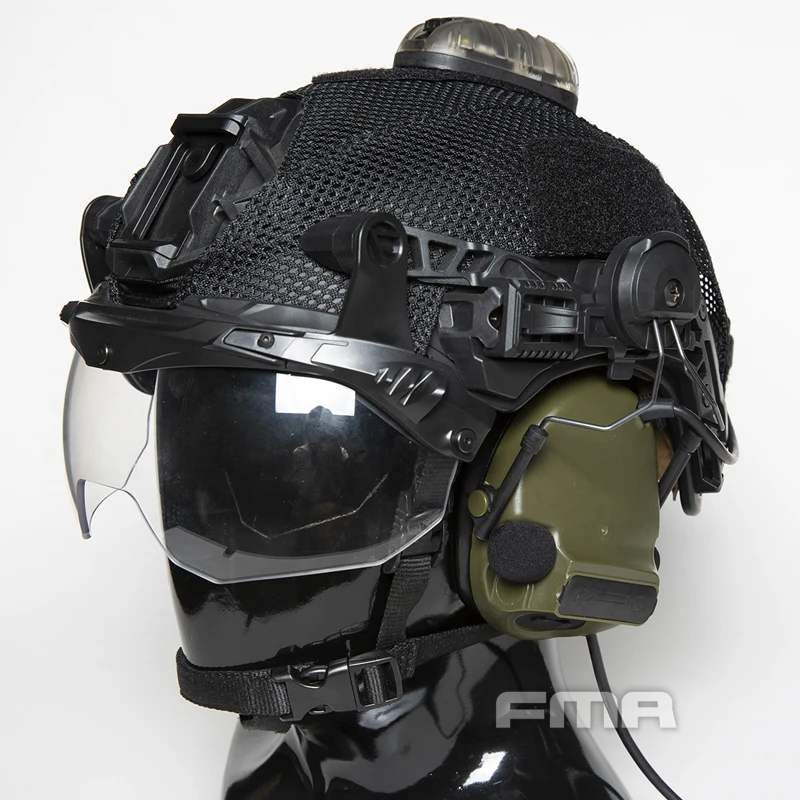FMA-Casco táctico Wendy EX 3,0 TW Team Comtac, auriculares, soporte de hebilla, adaptador de riel Airsoft, accesorios para casco de caza TB1436A - imagen 3