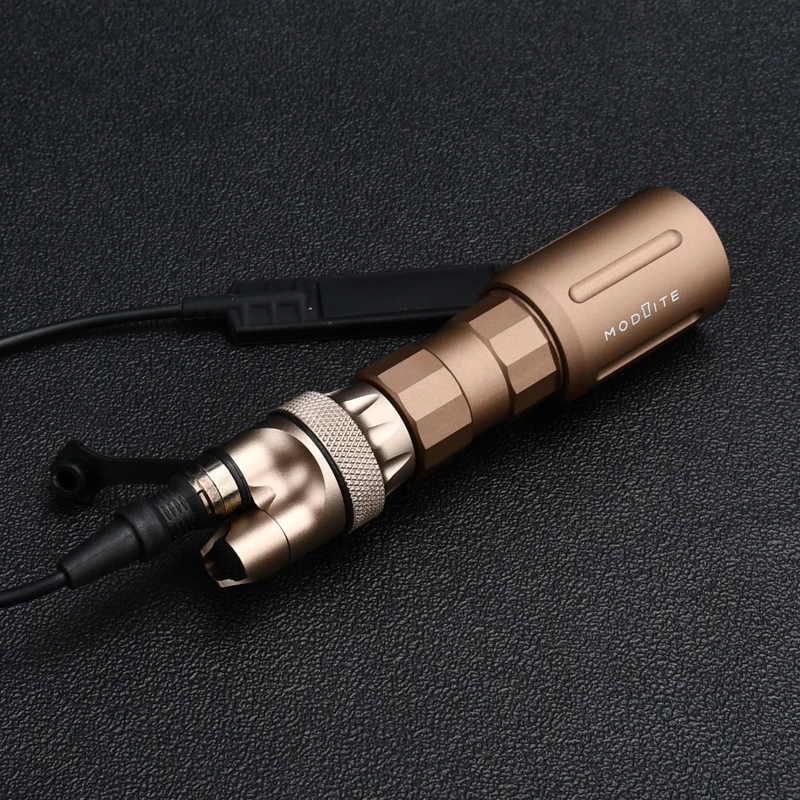 WADSN-PLHv2-18350 ModL Scout Light, 1000 lúmenes, potente salida, táctica, Airsoft, arma, linterna con doble función, tapa trasera - imagen 5