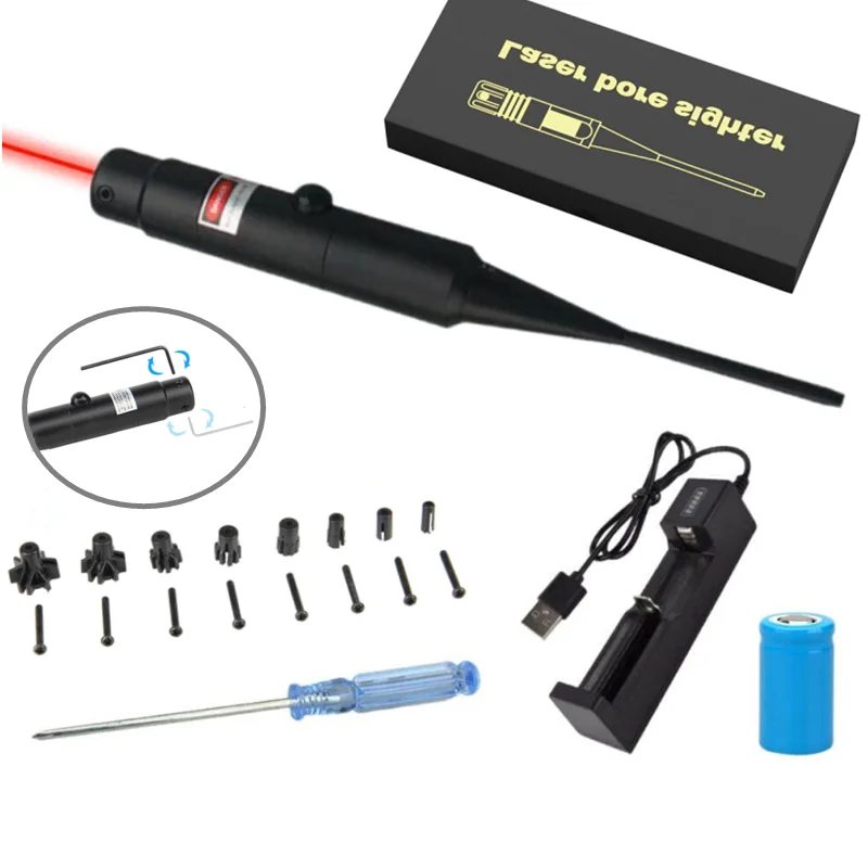 Alcance de mira láser Universal calibre.177.22 a.50.64.78 Colimador láser batería recargable - imagen 2