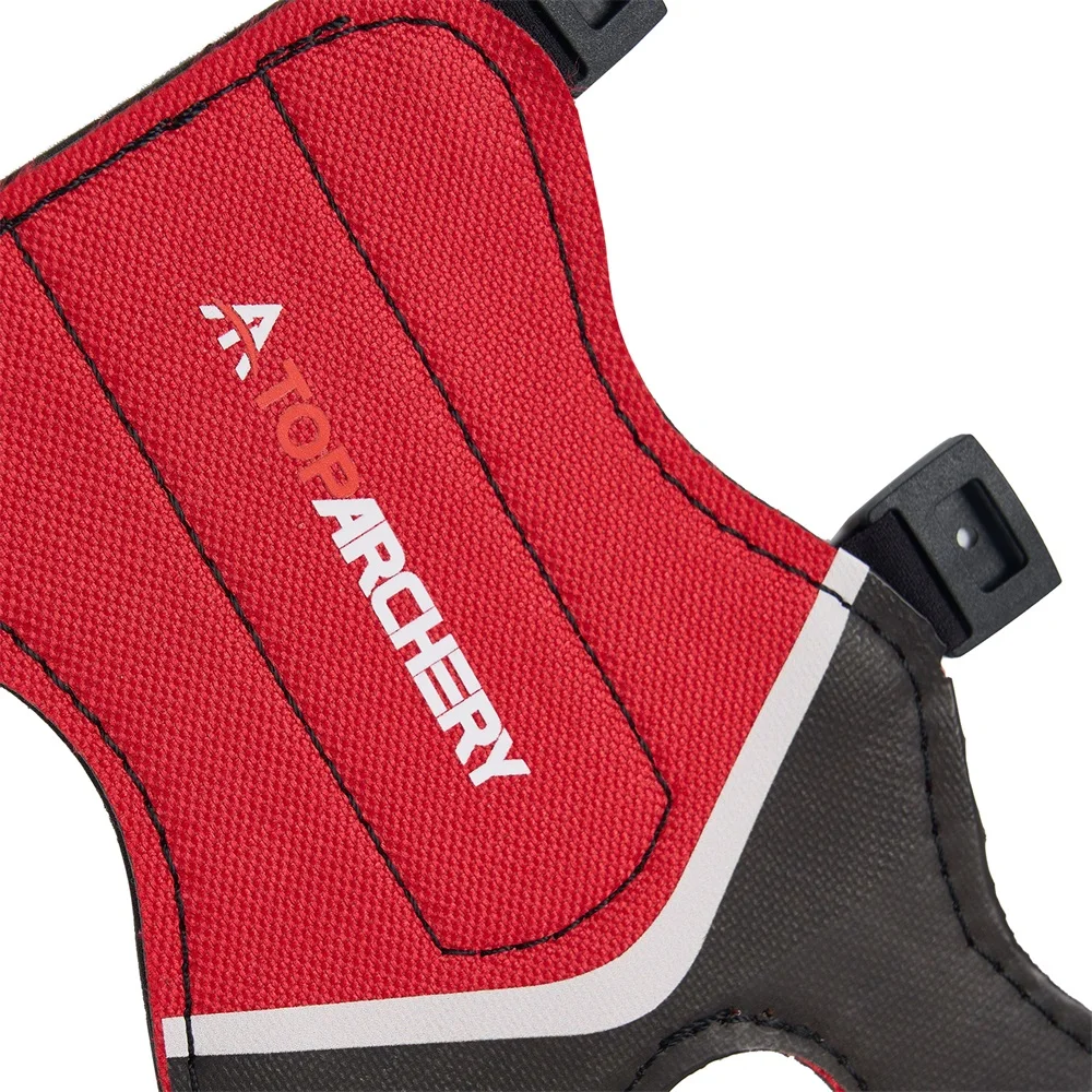 Protector de brazo de tiro con arco Toparchery, protector ajustable, accesorio de 4 correas, tiro ligero para caza, tiro al bersagón, adulto, Unisex - imagen 4