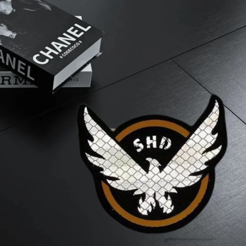 Parches bordados SHD The Division para ropa, juego de rol de tiro, brazalete táctico con alas, insignia de gancho y bucle en mochila - imagen 2