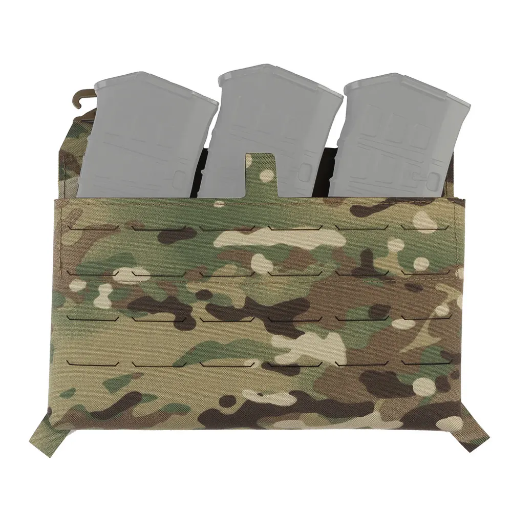 Bolsa magnética integrada con Panel frontal con gancho G, adaptable 5,56, bolsa para revista para GP, aparejo de pecho, chaleco FCPC, accesorios de caza