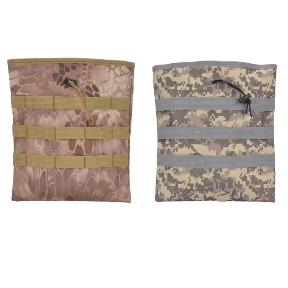 Bolsa de basura con tapa abierta para hombre, riñonera multifuncional duradera para exteriores, bolsa reciclada portátil para revistas, nueva - imagen 2