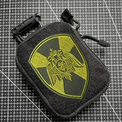 Parche con logotipo de águila, insignia bordada de moral táctica, gancho y bucle, mochila militar, pegatinas decorativas para accesorios de ropa