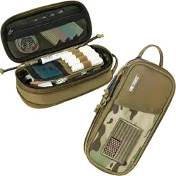 Estuche para lápices ONETIGRIS, estuche para lápices, material de oficina escolar, papelería, organizador de bolsa para lápices de gran capacidad con múltiples ranuras y cremallera