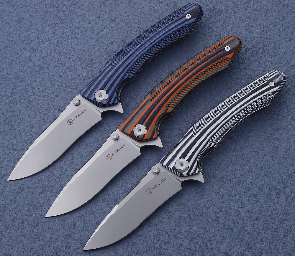 Cuchillo plegable EDC con diseño táctico