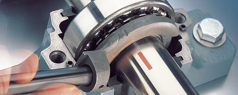 Instalación de rodamiento de bolas autoalineable TMHN7, eje cónico con llave de tuerca de bloqueo TMHN7 - imagen 2