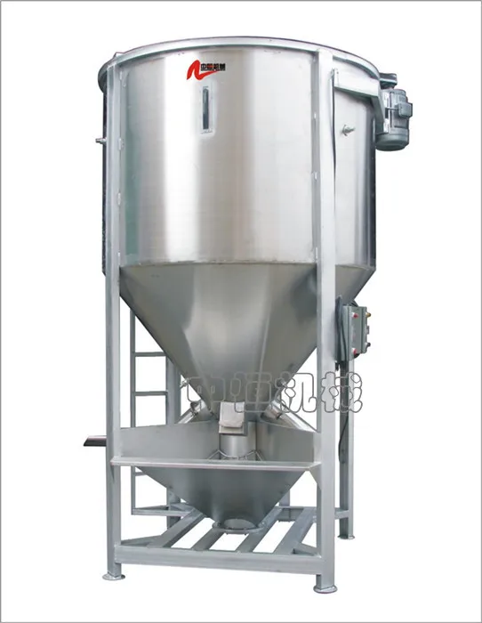 Mezclador vertical de acero inoxidable, mezclador de partículas de plástico, mezclador de moldeo por inyección de 300KG-15 toneladas, mezclador modificado - imagen 2