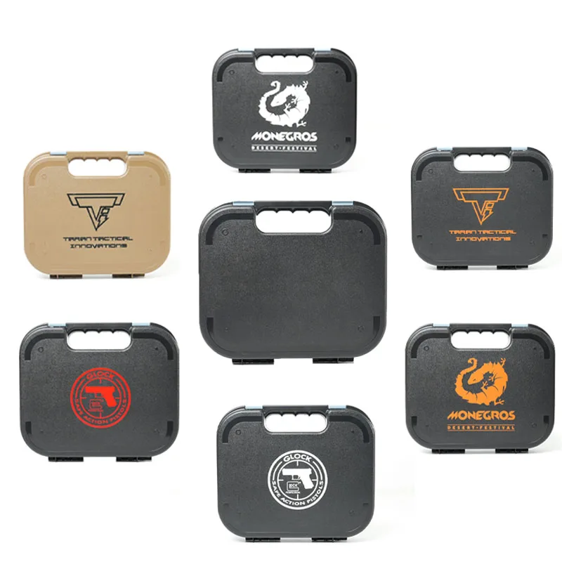 ABS GLOC G17 G18 G43 funda protectora de pistola ABS con funda protectora acolchada de espuma para pistola caja de almacenamiento impermeable - imagen 5