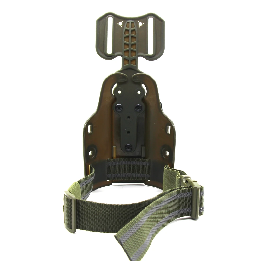 Plataforma táctica para pierna caída, accesorios de Panel para pistola, funda para muslo, adaptador con correa ajustable - imagen 4