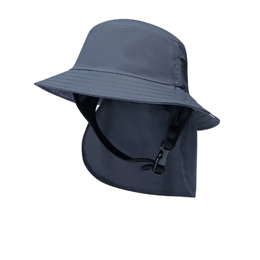 Surf Indo Surfing Backet Hat con correa para la barbilla Kitesurf Cap Fisherman Water Sport Sun Unisex Protect Ears