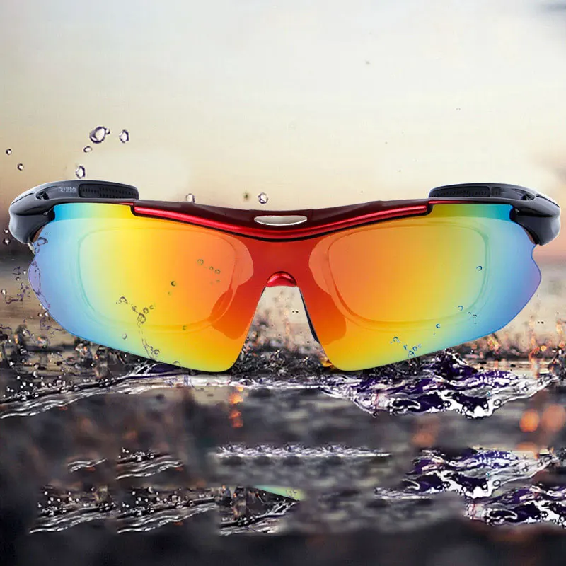 JSJM-gafas de sol para deportes al aire libre para hombre, lentes de protección UV400 para bicicleta de carretera, ciclismo de montaña, MTB, novedad - imagen 2