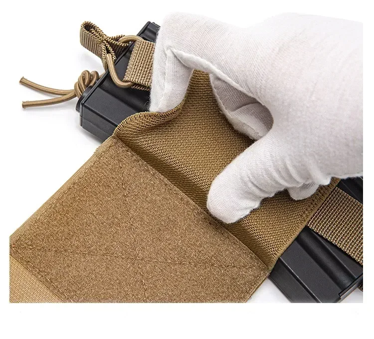 Bolsa lateral para Radio V2 FCPC, soporte para Walkie Talkie, 5,56/7,62mm, funda para revista AR M4, bolsas magnéticas, accesorios para chaleco de caza - imagen 3