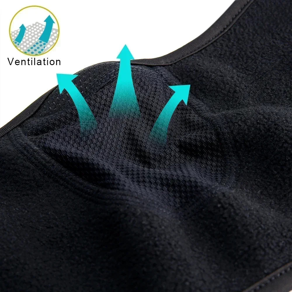 Moda de invierno de lana térmica de Balaclava gorro de la cara llena máscara de esquí sombrero de pañuelo a prueba de viento bufandas Snowboard pasamontañas las mujeres los hombres de casco gorra - imagen 4