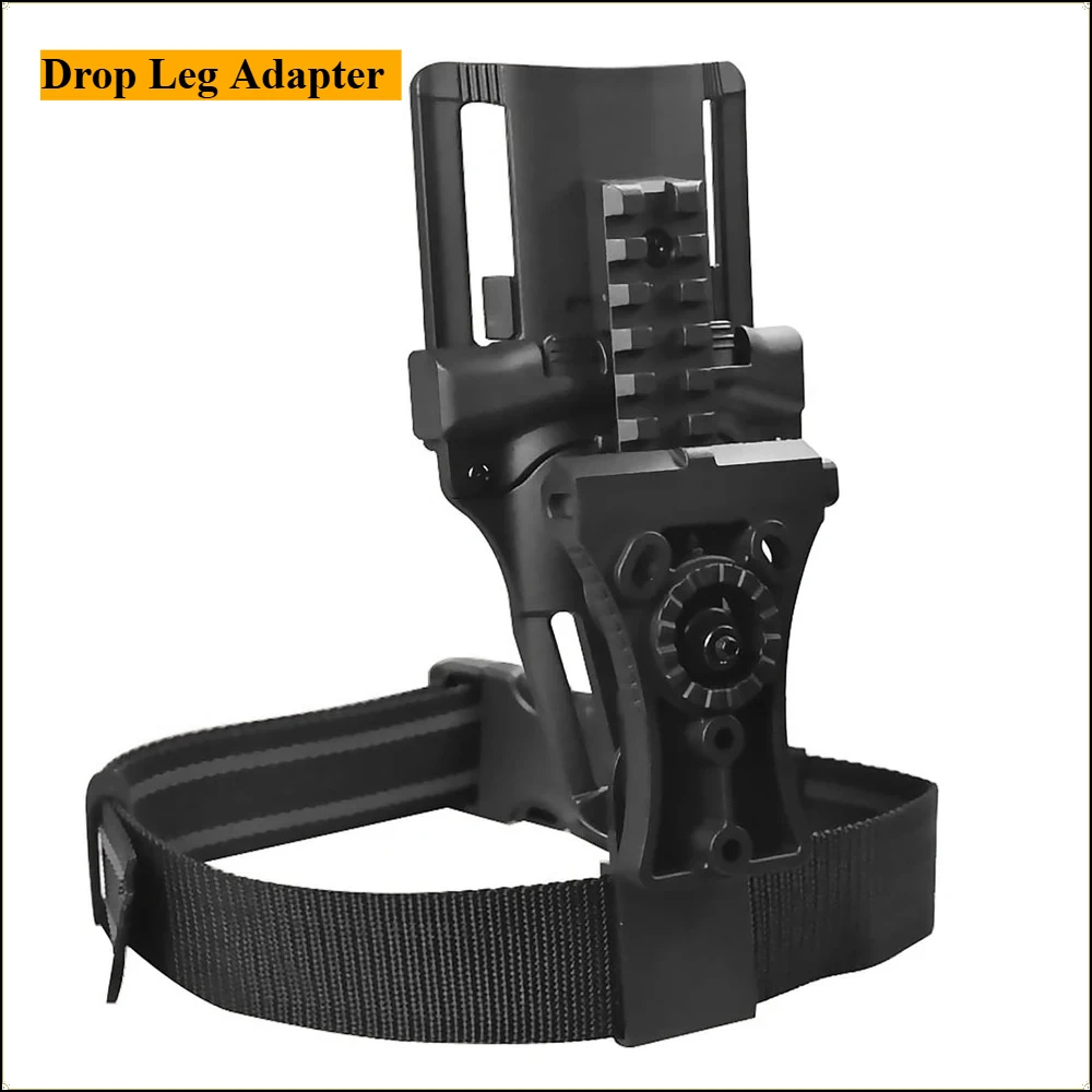 Adaptador de pierna ajustable polímero funda pistola bloqueo rápido