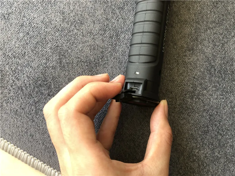 Linterna plegable en forma de L con carga USB, luz LED de emergencia, luz roja, luz blanca, luz de señal de rescate de emergencia para exteriores - imagen 5