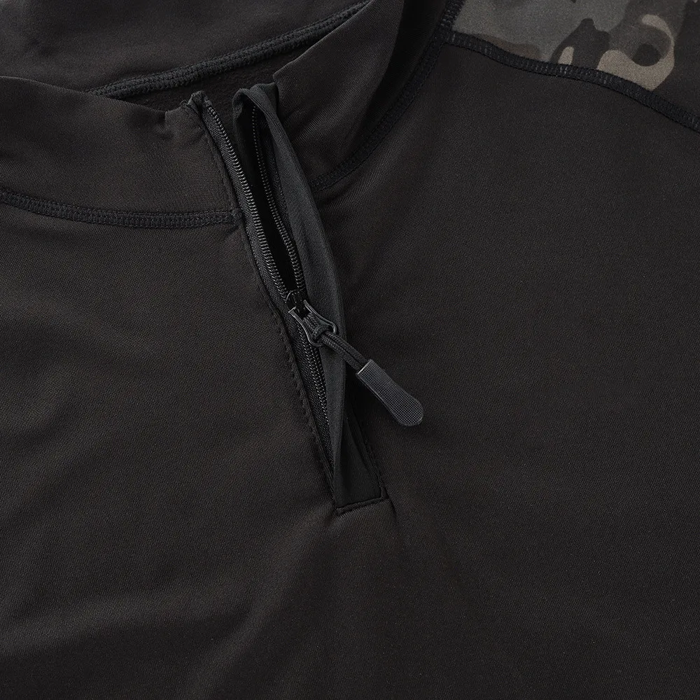 Nueva ropa interior de entrenamiento deportivo de manga larga para otoño e invierno para hombre, ropa térmica resistente al viento, ropa de gimnasio para Fitness - imagen 4