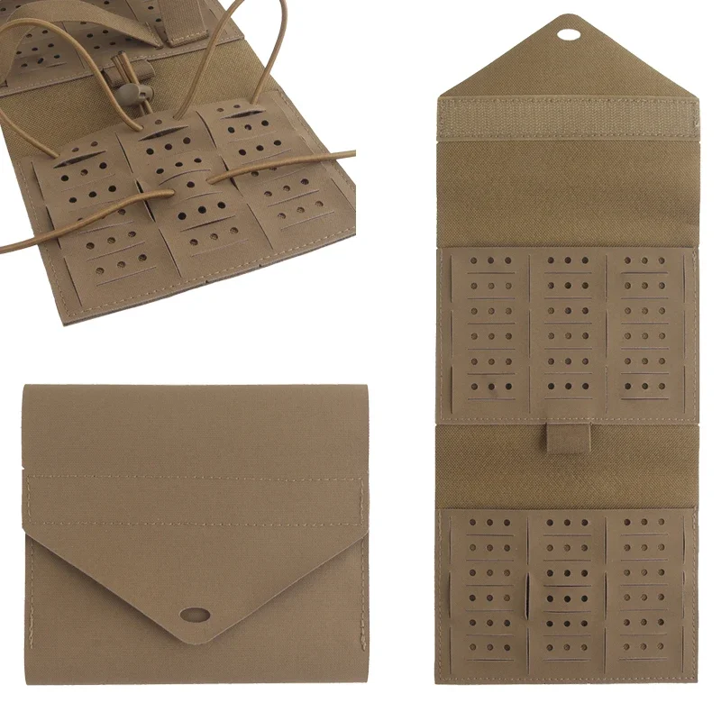 Botiquín de primeros auxilios táctico con inserción médica portátil, organizador de bolsillo, bolsa para traumatismos EDC Med, Panel de inserción, mango de correas - imagen 2