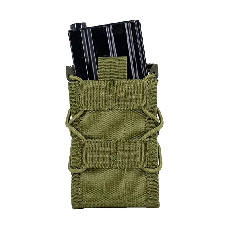 Bolsa de doble cargador Molle System, bolsa táctica Mag M4 para Rifle AK 7,62 5,56, accesorio de caza - imagen 4
