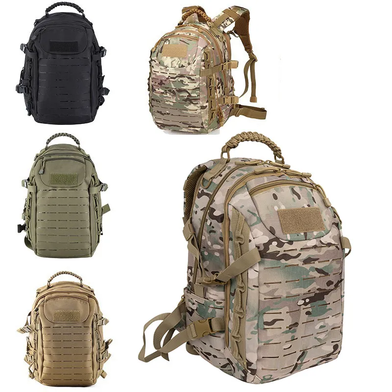 Mochila táctica impermeable MOLLE para montañismo y senderismo - imagen 4