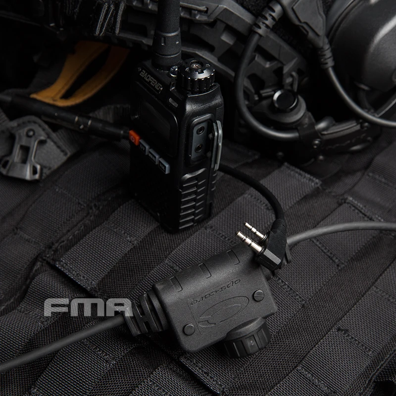 FMA-auriculares tácticos RAC PTT, compatibles con múltiples enchufes K/ICON, adaptadores de cabeza TB1318 - imagen 3