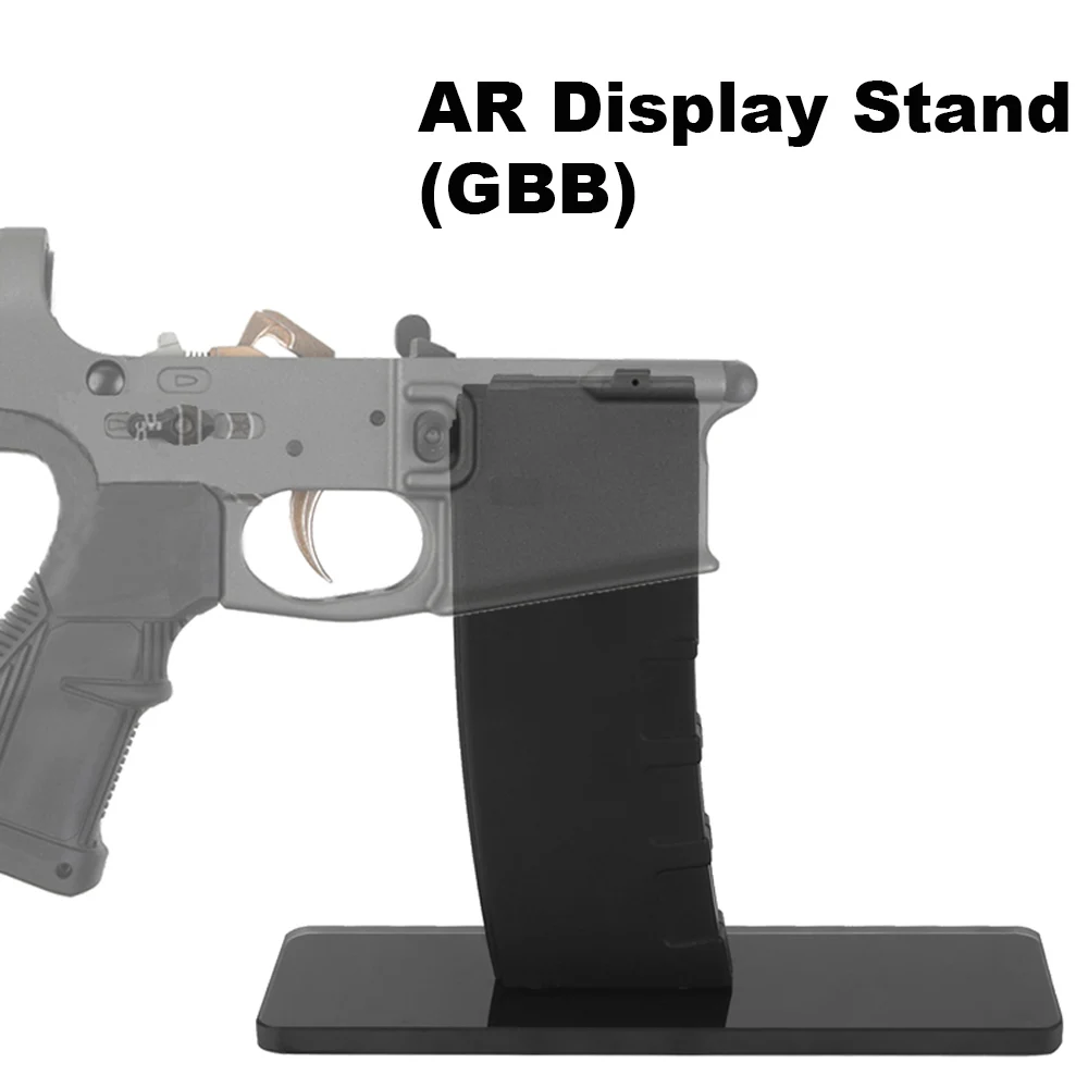 AR Display Stands(GBB model) Adaptable for M4  AR15  Hunting Airsoft Rifle Display Rack Tactical Decorative Props Accessories