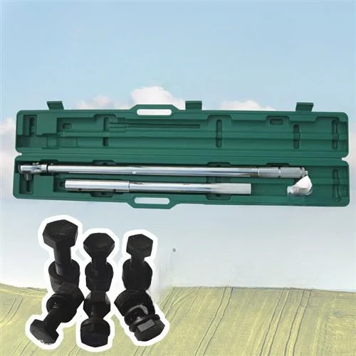 Llave dinamométrica ajustable para mantenimiento de motor diésel, llave dinamométrica eléctrica de doble extremo, 250-1000Nm - imagen 2