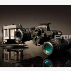 FMA Casco táctico NVG AN/PVS-31 simulado con función de luz LED