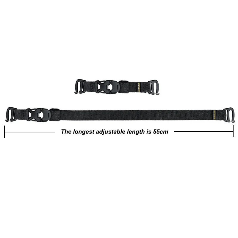 Correas MOLLE con Clips de hebilla, correas de compresión para equipo táctico, accesorio para mochila, correas de equipaje, herramientas - imagen 5