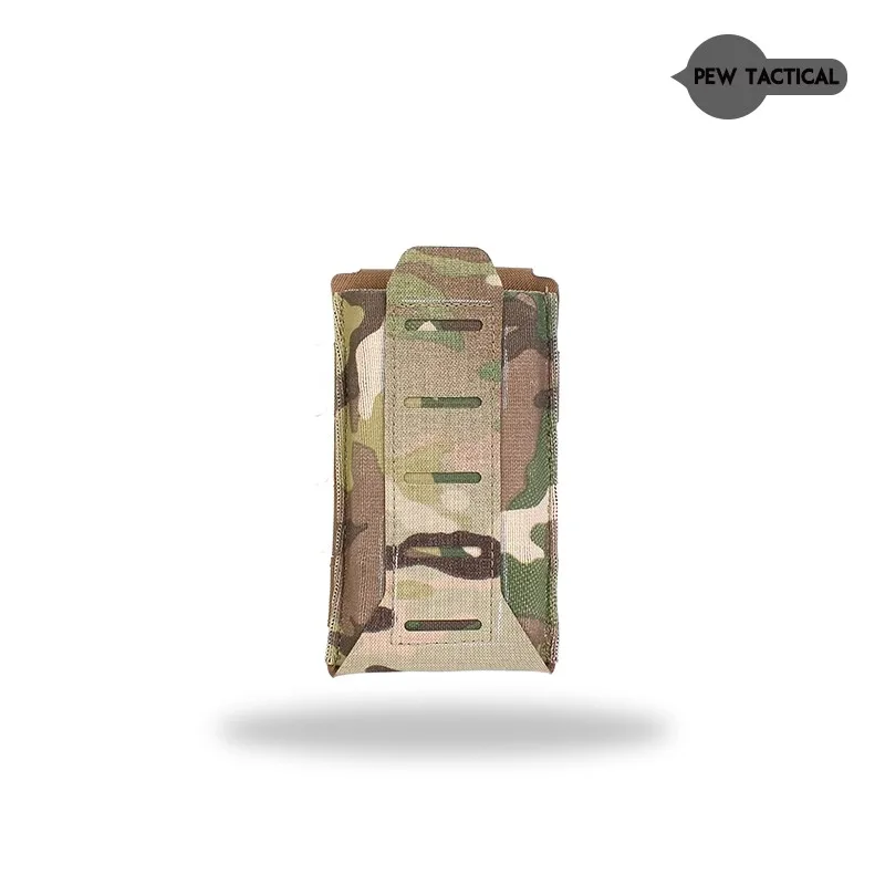 PEW TACTICAL 5,56 MM solo MAG POUCH corte láser MOLLE airsoft JPC SPC AVS chaleco de dibujo rápido - imagen 5