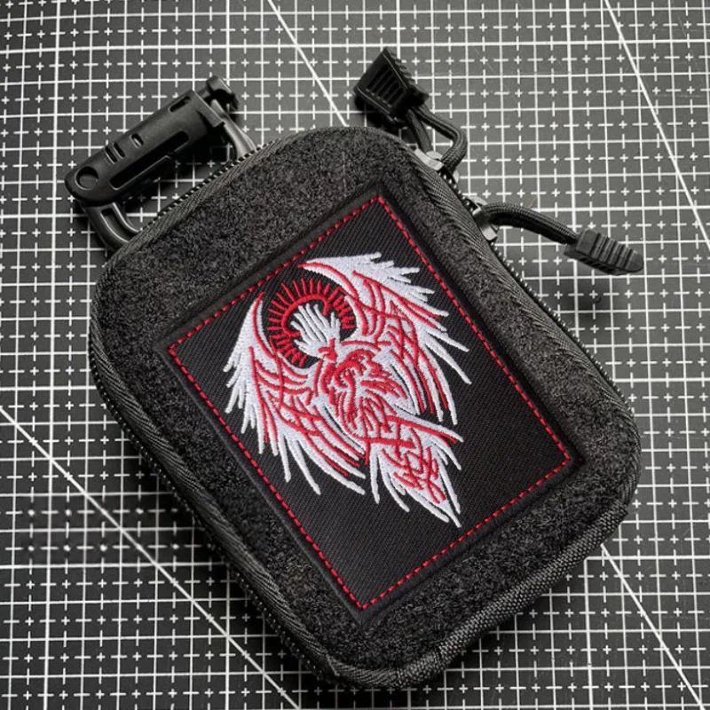 Parche de Ángel, insignia bordada de moral táctica, gancho y bucle, mochila militar, ropa, accesorios decorativos, pegatina, brazalete - imagen 3