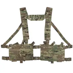 Plataforma de pecho táctica Alpha con bolsa expansión estilo SS, liberación rápida, 34 chasis dividido, corte Molle, revista montaje, equipo Airsoft