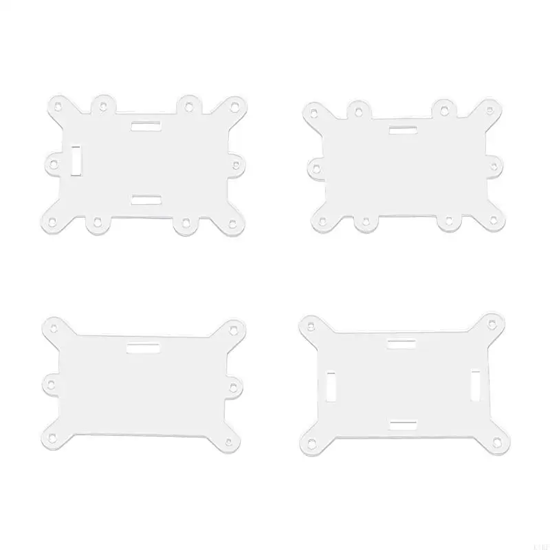 Clips multiusos para portatarjetas identidad, acrílico transparente resistente agua, para uso en Hospital, escuela y K1KF,