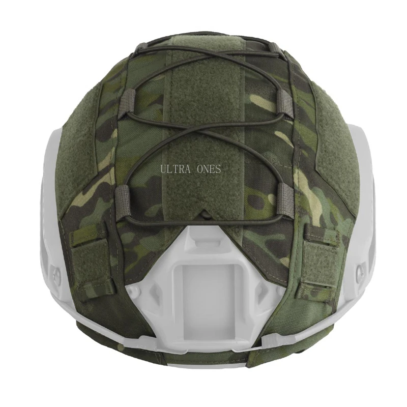 Cubierta de casco táctico rápido para tiro Airsoft, cascos ligeros de tela para caza al aire libre, Paintball CS, accesorios para casco deportivo - imagen 3