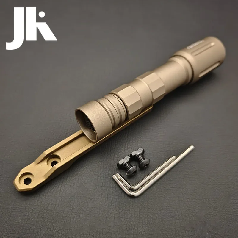 Linterna táctica Airsoft MLOK Metal Sotac plhV2 con interruptor de presión constante momentáneo y Base de extensión CNC para riel de 20MM - imagen 5