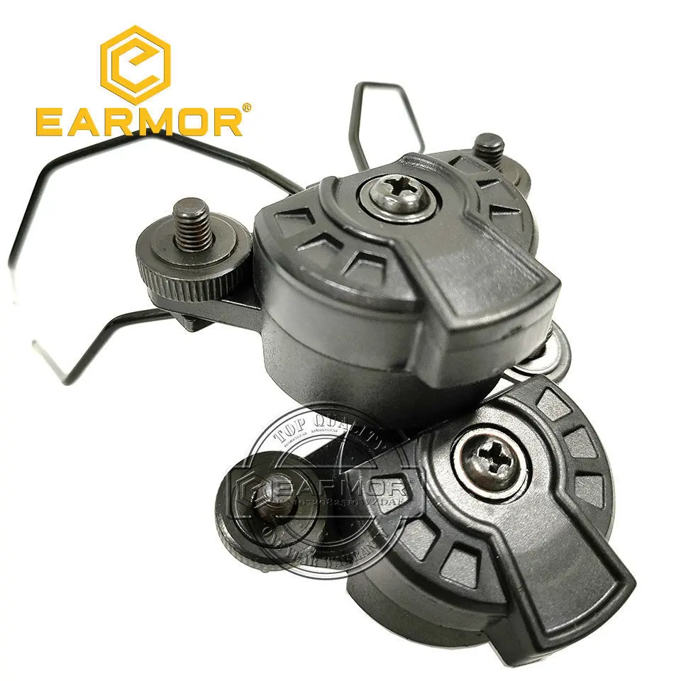 EARMOR M12 EXFIL rieles adaptador, Kit de accesorios, adaptador de auriculares tácticos para EARMOR M31 / M32 / M31H/M32H, actualización de auriculares - imagen 3