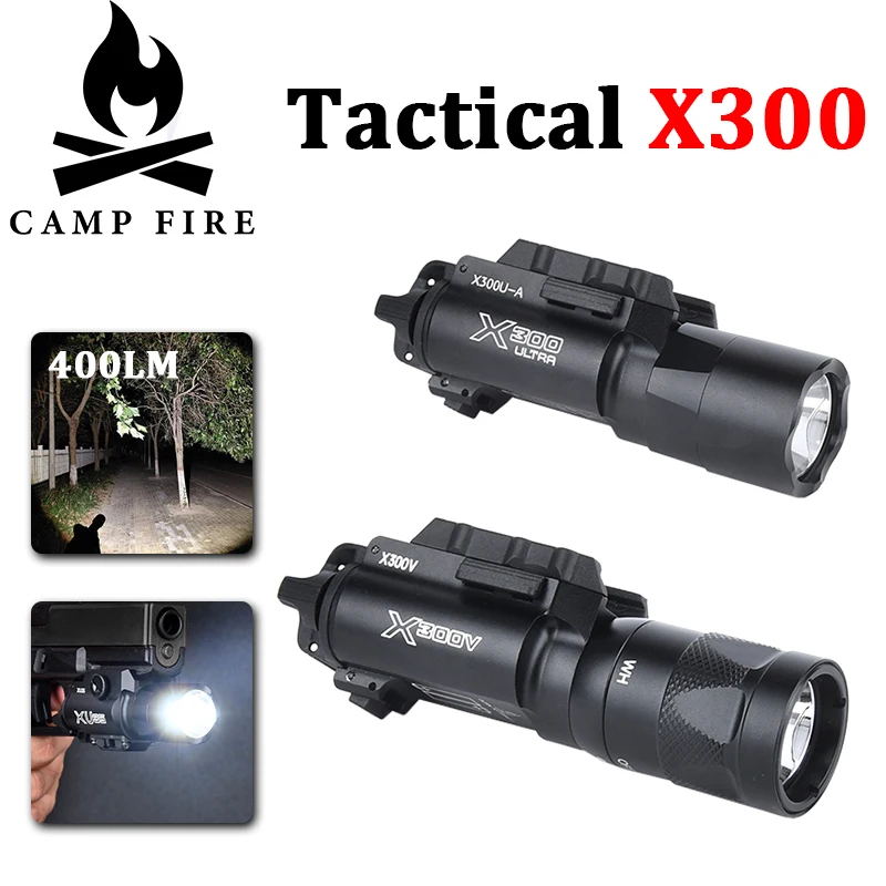 Linterna táctica Surefire SF X300U Ultra metálica para pistola Airsoft