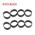 8 PCS BLACK