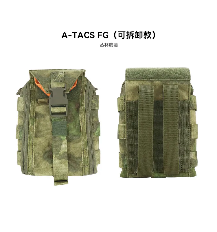 SSO Bolsa médica táctica MOLLE – Kit trauma para equipo militar - imagen 5