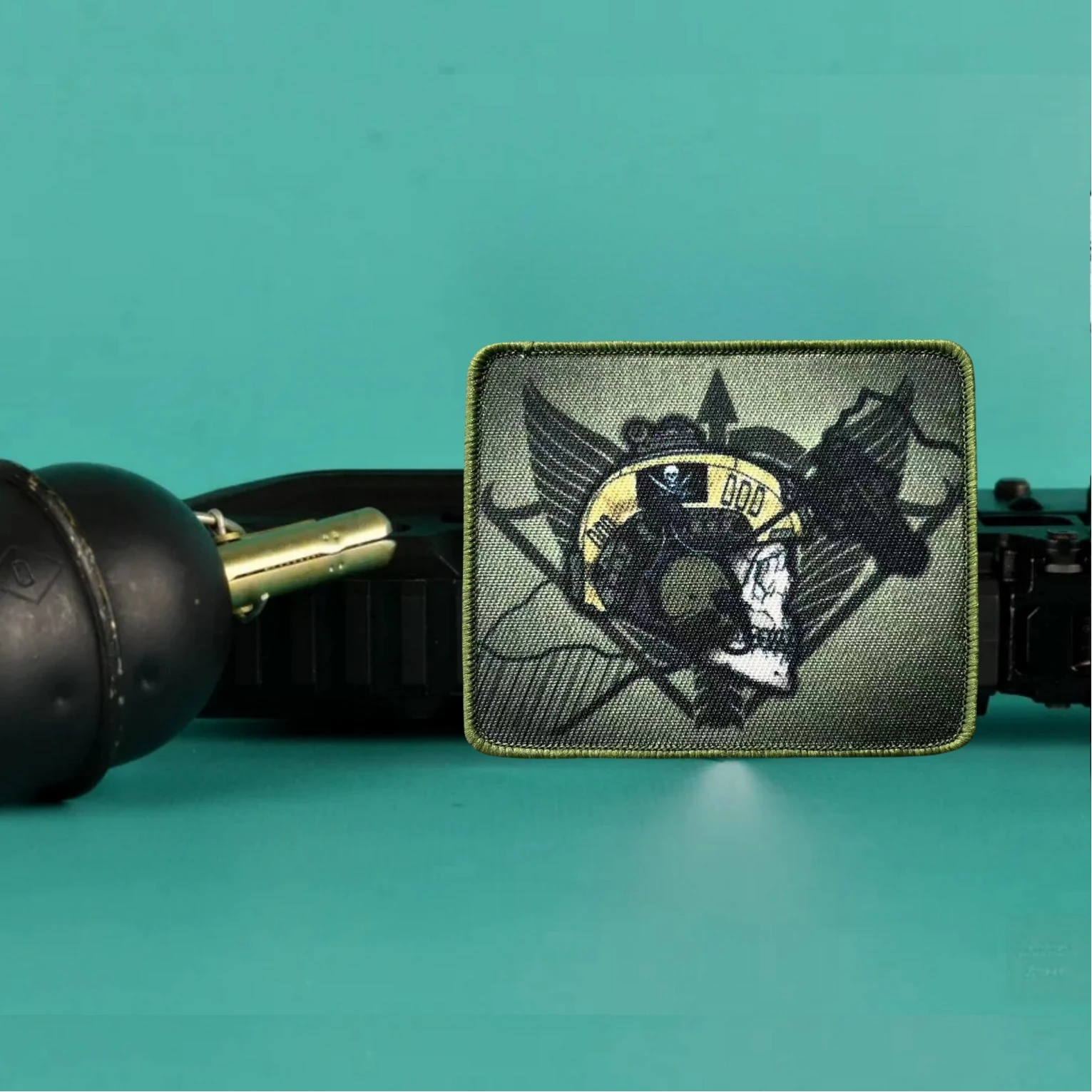 Insignia de moral "MTR, fuerzas de operación especial", parches tácticos, brazalete militar, pegatina de gancho y bucle de impresión para mochila - imagen 2