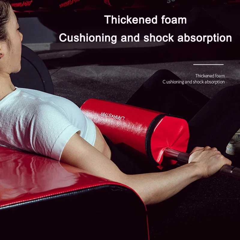 Almohada para sentadillas con barra, cojín de empuje de cadera para prensa de banco, acolchado de levantamiento de pesas para soporte de hombros y espalda, accesorios de Fitness - imagen 2