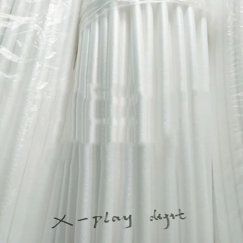 Nuevo Palo de algodón con perlas de colores, tira de espuma cilíndrica sólida hecha a mano, decoración, exposición de arte al aire libre - imagen 3