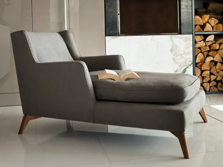 Sofá de lujo, sillón, silla individual nórdica, silla de ocio, sillón de hotel, silla de tigre, silla de concubina imperial - imagen 4